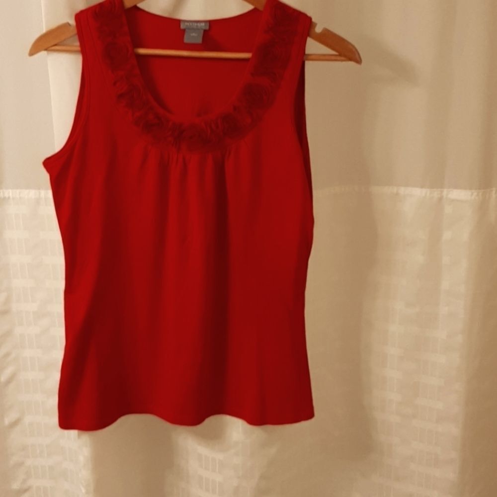 Fancy Hot Pink Ann Taylor SM Tank Top